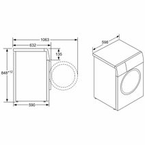 Bosch Series 8 10kg Front Load Washing Machine with Home Connect WAX32K41AU hero image