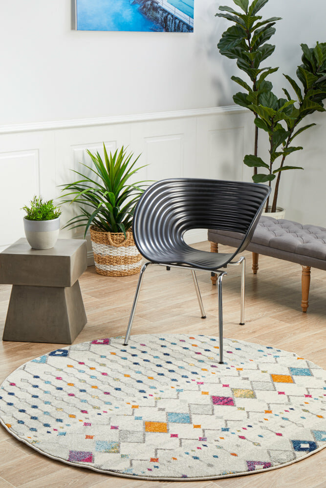 Rug Culture Mirage Large Multi-coloured Rug 240X240CM - MIR-356-MUL-240X240 hero image