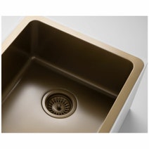 Titan Large and Small Bowl Sink Pearl Gold TSPG5228 hero image
