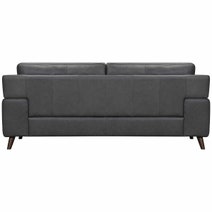 Kalona Burn Charcoal Three Seater Sofa - 2180-3P2C-HH8337 hero image