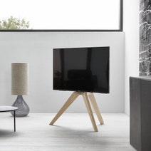 Vogel's NEXTOP1 TV Floor Stand For 46 to 70 Inch TVs Light Oak hero image