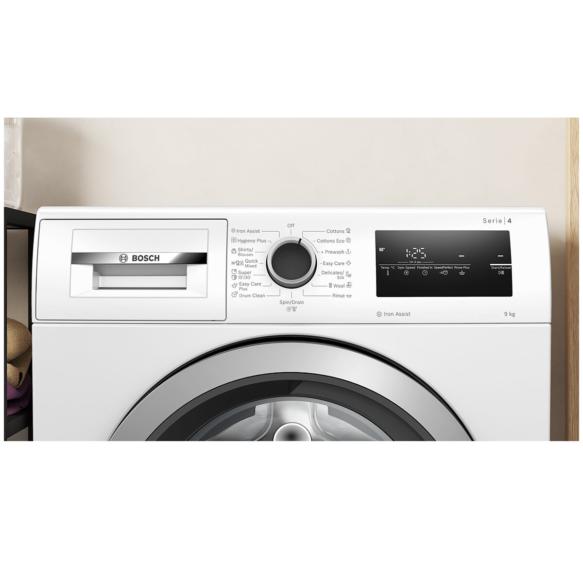 Bosch Series 4 9kg Front Load Washing Machine WAN24126AU