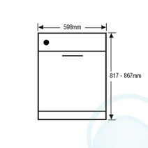 Ilve IVFSD60 Freestanding Dishwasher hero image