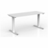 OLG Agile Fixed Single Desk 1500x600 White Worktop with White Frame OG_AGFSSD156W_W image NaN