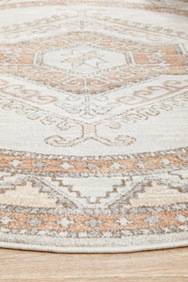 Rug Culture Mayfair Medium Natural & Peach Rug 200X200CM - MAY-CAT-NAT-200X200 hero image