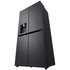 LG 506L French Door Fridge with Slim In-Door Ice and Water Dispenser Matte Black GF-L500MBL image NaN