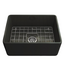 Turner Hastings Novi 60 x 46 Fine Fireclay Single Bowl Butler Sink Matte Black NO60FS-MB image NaN