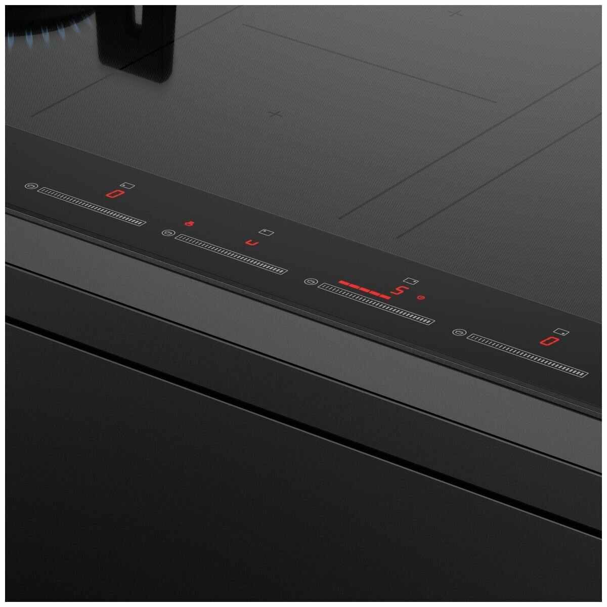 Fisher & Paykel Series 9 90cm Natural Gas Wok Burner and Induction Cooktop CGI905DNGTB4 hero image
