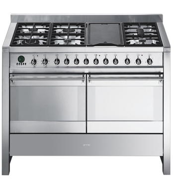 Smeg CSA122X Freestanding Dual Fuel Oven/Stove product image