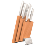 Scanpan Classic Steel 7 Piece Step Knife Block Set 18385 hero image