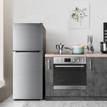 CHIQ 202 Litre Top Mount Fridge Stainless Steel CTM200NSS hero image