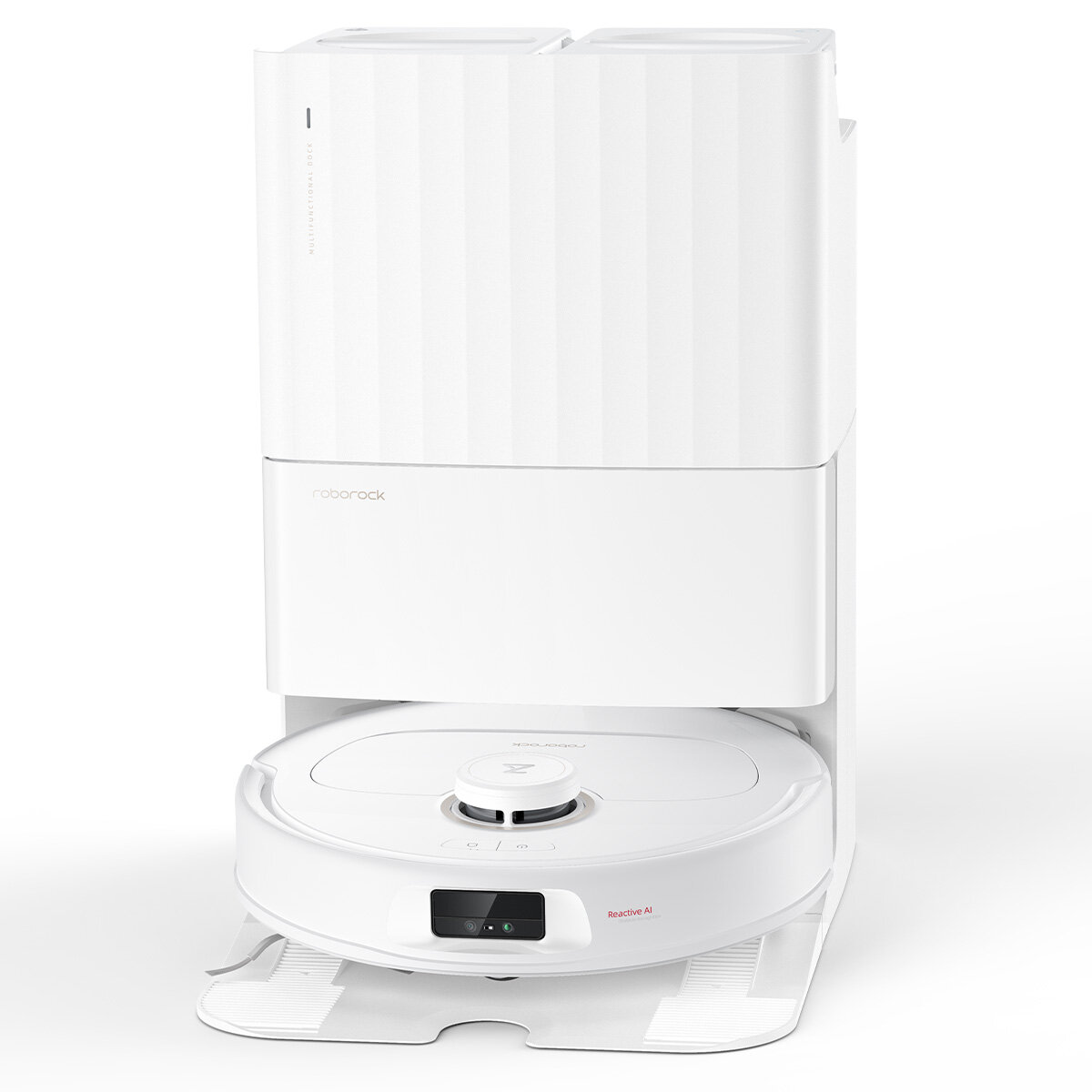 Roborock Qrevo MaxV Robot Vacuum Cleaner White RR-QRMV02-03-WHT hero image