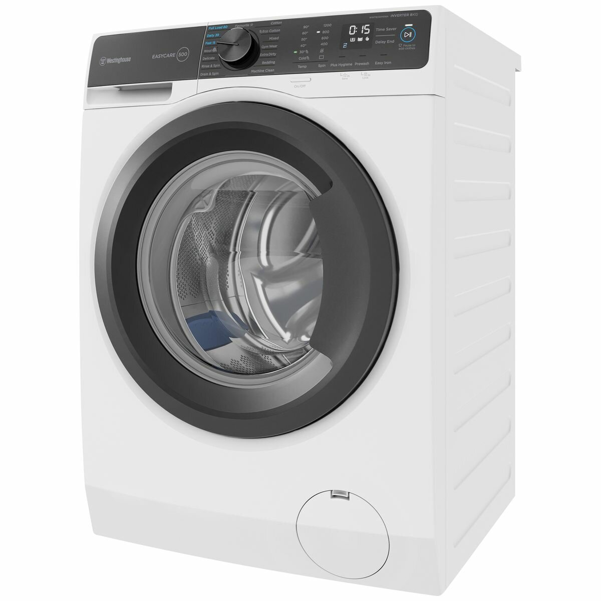 Westinghouse stackable washer store and dryer