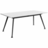 OLG Team Meeting Tables 1800x900 Black Frame/ White Worktop OG_TT189_B_W image NaN