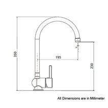 Abey MALIBUP Gooseneck Sink Mixer hero image