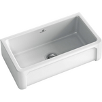 Abey Chambord Henri Large Single Bowl Fireclay Sink HENRI-2W hero image