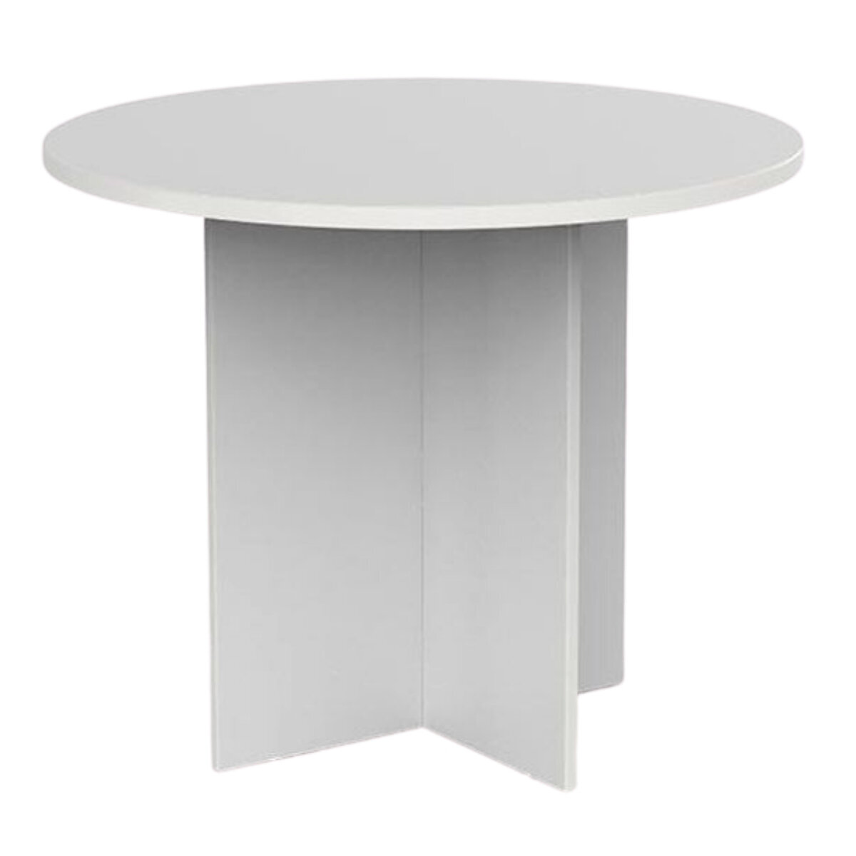 OLG EkoSystem Meeting Table with White Worktop x900 Round OG_EKMT9_W hero image