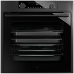 ASKO 60cm Craft Built-In Combi-Steam Oven Black Steel OCS8687B hero image