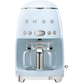 Smeg 50s Retro Style Drip Filter Coffee Machine Pastel Blue DCF02PBAU