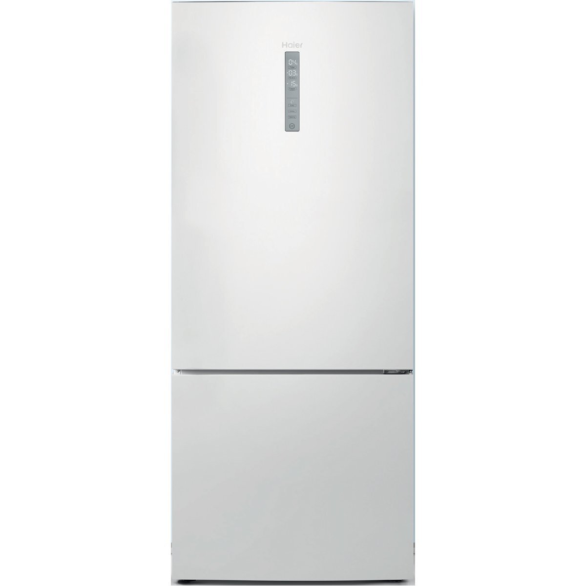 Haier 450l bottom mount hot sale fridge