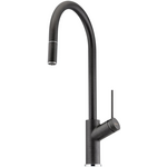 Oliveri VT0398C-ST Vilo Pull Out Tap Santorini Black hero image