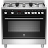 La Germania 90cm Futura Series Freestanding Dual Fuel Oven/Stove TUS96C61LBX  image NaN