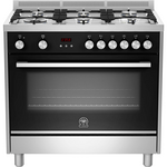 La Germania 90cm Futura Series Freestanding Dual Fuel Oven/Stove TUS96C61LBX  hero image