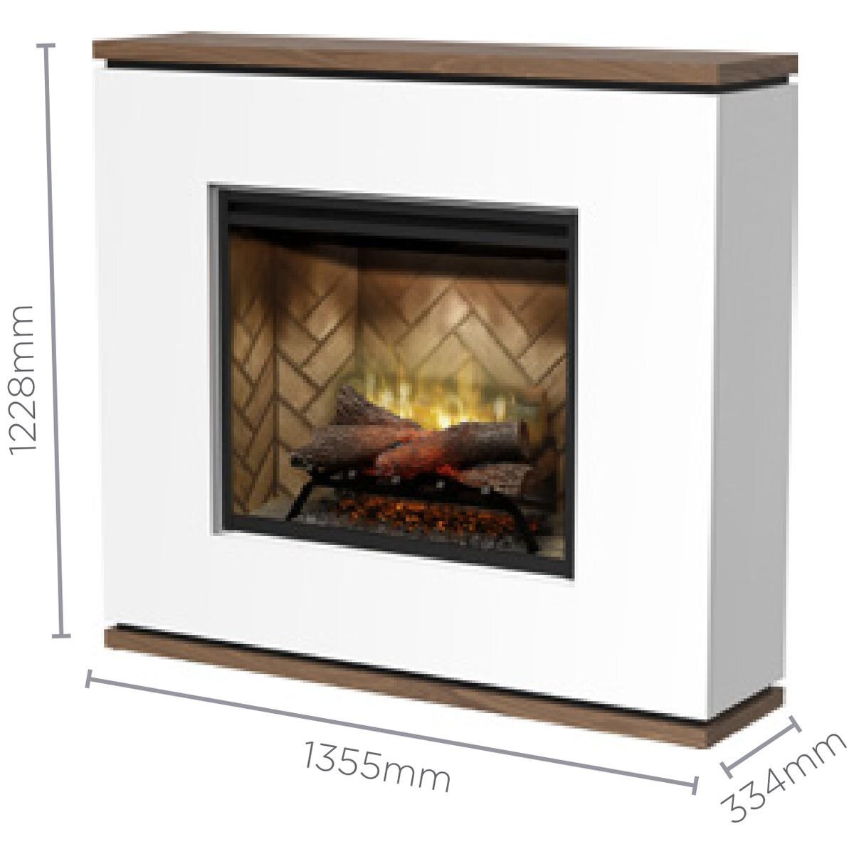 Dimplex 2kW Strata Mantle with 30 Inch Revillusion Firebox STA20C-AU hero image