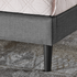 Zinus Liam Classic Home Queen Upholstered Bed Base Dark Grey AU-FPPPDG-12Q image NaN