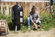 Napoleon Apollo 300 Charcoal Fuel Smoker BBQ AS300K hero image