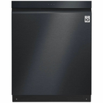 LG 60cm 15 Place QuadWash Built Under Dishwasher Matte Black with TrueSteam XD3A25UMB hero image