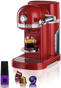 KitchenAid 5KES0504AER Nespresso Coffee Machine Empire Red hero image