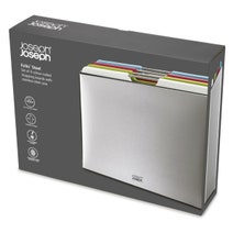 Joseph Joseph Folio Steel 4 Piece Chopping Board Set Multicolour 60213 hero image