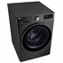 LG Series 9 12kg/8kg Front Load Washer Dryer Combo with Steam Black WVC9-1412B image NaN