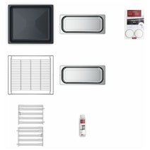Miele 60cm Combination Steam Oven with HydroClean Self-Cleaning Obsidian Black DGC7460HCPROOBSW hero image