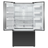 Fisher & Paykel Series 7 569L French Door Refrigerator with Ice and Water Black Glass RF610AZUB5 image NaN