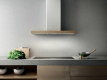 Elica 90cm Bio Canopy Rangehood BIOWHA90ROVERE hero image