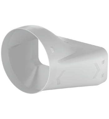 Fisher & Paykel Rectangular Ducting to 150mm Diameter Round DA222X89D150