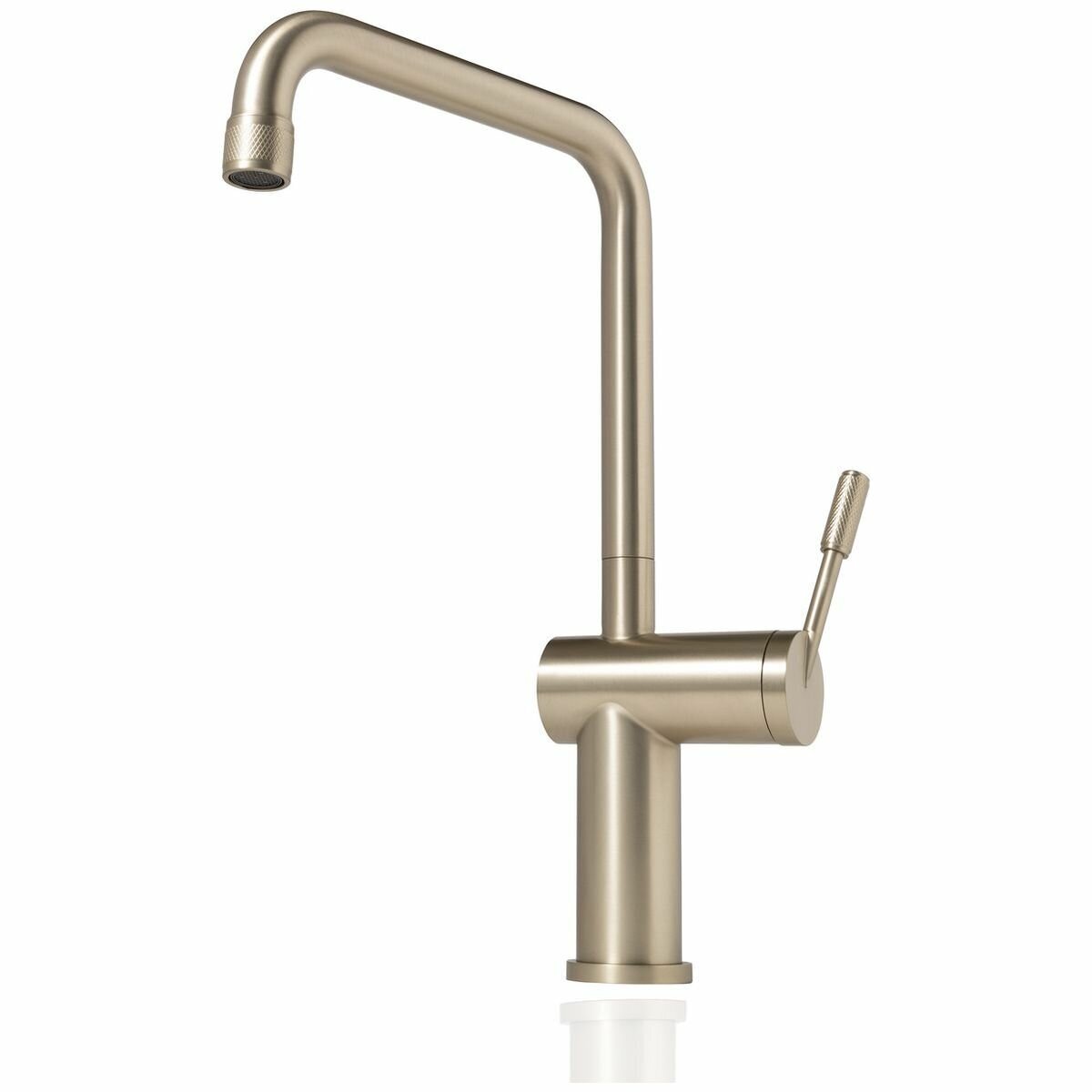 Titan Squareneck Kitchen Mixer Tap Model 1 Pearl Gold TTPG1 hero image