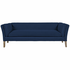 London Leather Highbury Three Seater Sofa HCWLEYSS60BFBLUF image NaN
