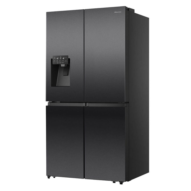 Hisense 585L PureFlat Eclipse Refrigerator Dark Stainless Steel