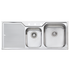 Oliveri Nu-Petite 1 & 3/4 Bowl Topmount Sink with Left Hand Drainer NP6123TH image NaN