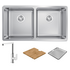 Abey LG200T5 Lago Double Bowl Sink Pack image NaN
