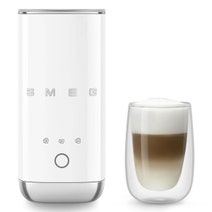 Smeg 50s Retro Style 180ml Milk Frother White MFF02WHAU hero image