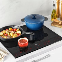 Beko 90cm Built-In Flexy Induction Cooktop with Luminous Control BCT904IG hero image