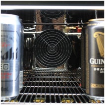 Schmick 105L Quiet Running Under Bench Bar Fridge Stainless Steel SK116SD hero image