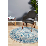 Rug Culture Babylon Small Blue Rug 150X150CM - BLN-207-BLUE-150X150 hero image