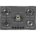 ILVE 77cm Grigio Lusso Natural Gas Cooktop ILGV775 hero image
