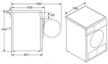 Bosch WTB86200AU Serie 4 8kg Condenser Dryer hero image