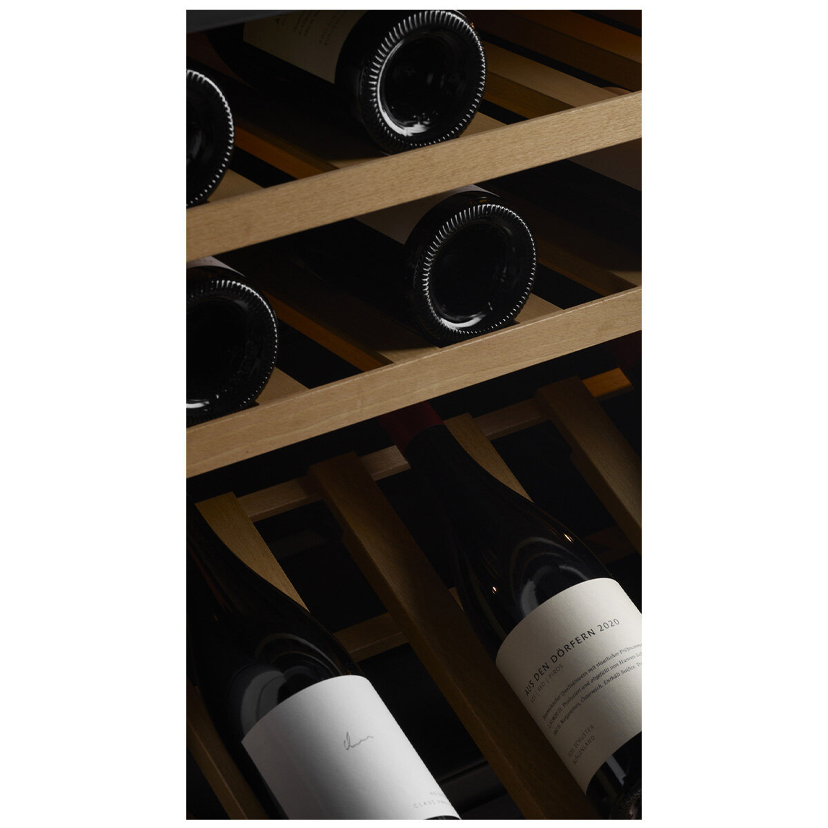 V-ZUG 17 Bottle V4000 45 WineCooler Platinum Mirror Glass Right Hinge 5111300022 hero image